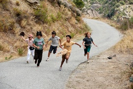 Une scène du film La petite bande