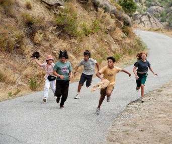 Une scène du film La petite bande
