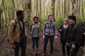 Une scène du film Blair Witch