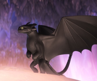 Une scène du film How To Train Your Dragon: The Hidden World