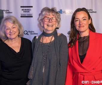 Sur le tapis rouge du film Frontières