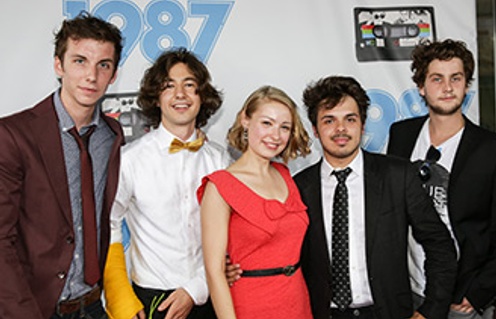 Sur le tapis rouge du film 1987