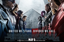 Affiche du film Captain America: Civil War