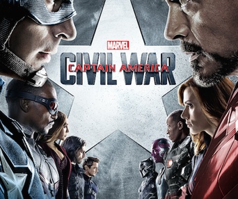 Affiche du film Captain America: Civil War