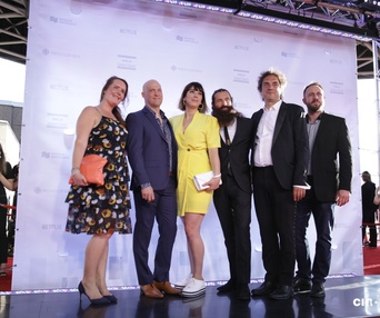 Sur le tapis rouge du Gala Québec Cinéma 2018