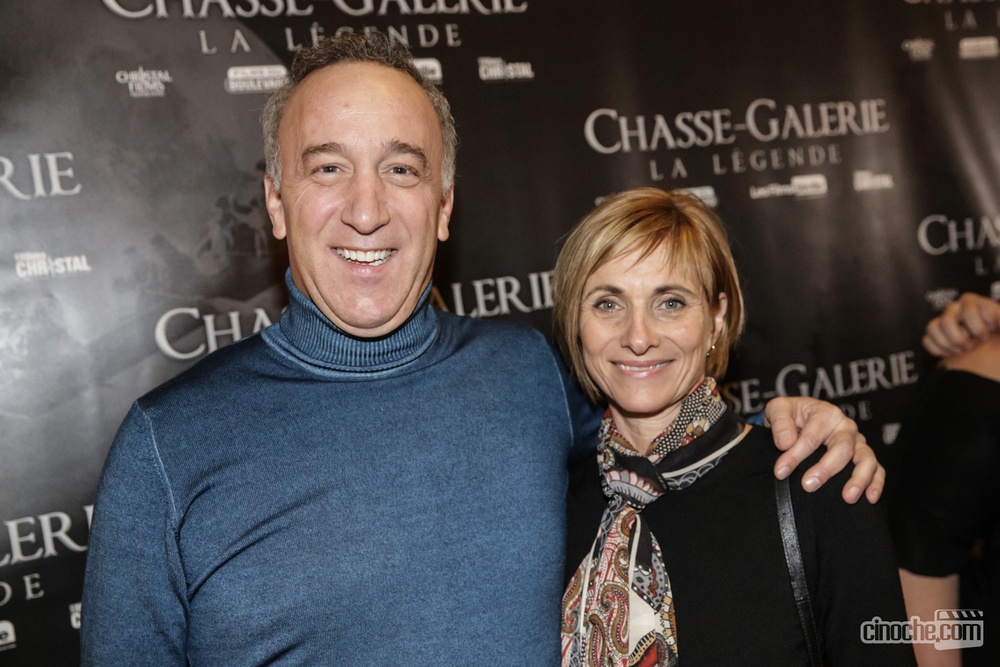 Sur le tapis rouge du film Chasse-Galerie : La légende