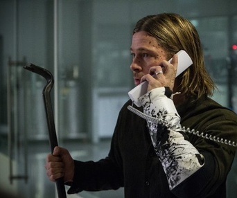 Une scène du film World War Z