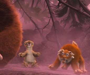 Une scène du film Ice Age: Collision Course