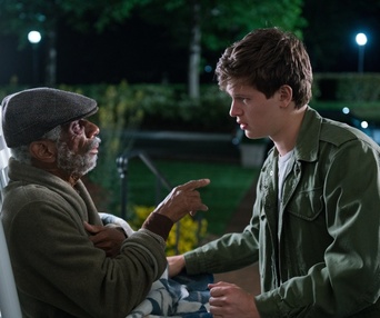 Une scène du film Baby Driver