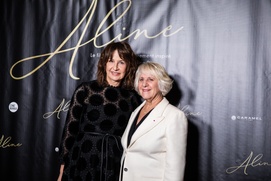 Tapis rouge du film Aline