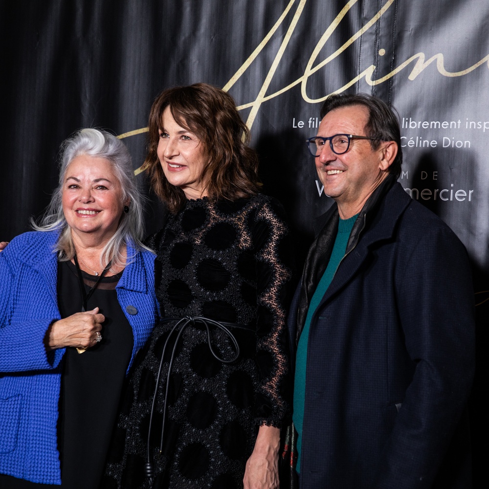 Tapis rouge du film Aline