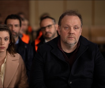 Une scène du film La syndicaliste