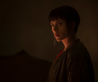 Une scène du film Ghost in the Shell