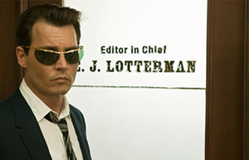 Johnny Depp dans The Rum Diary