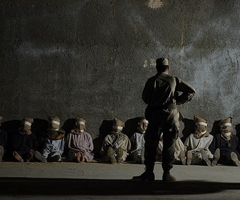 Scène du film Aller simple pour Guantanamo