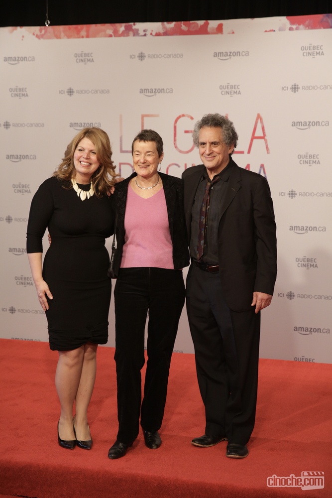 Sur le tapis rouge de Gala du cinéma Québécois