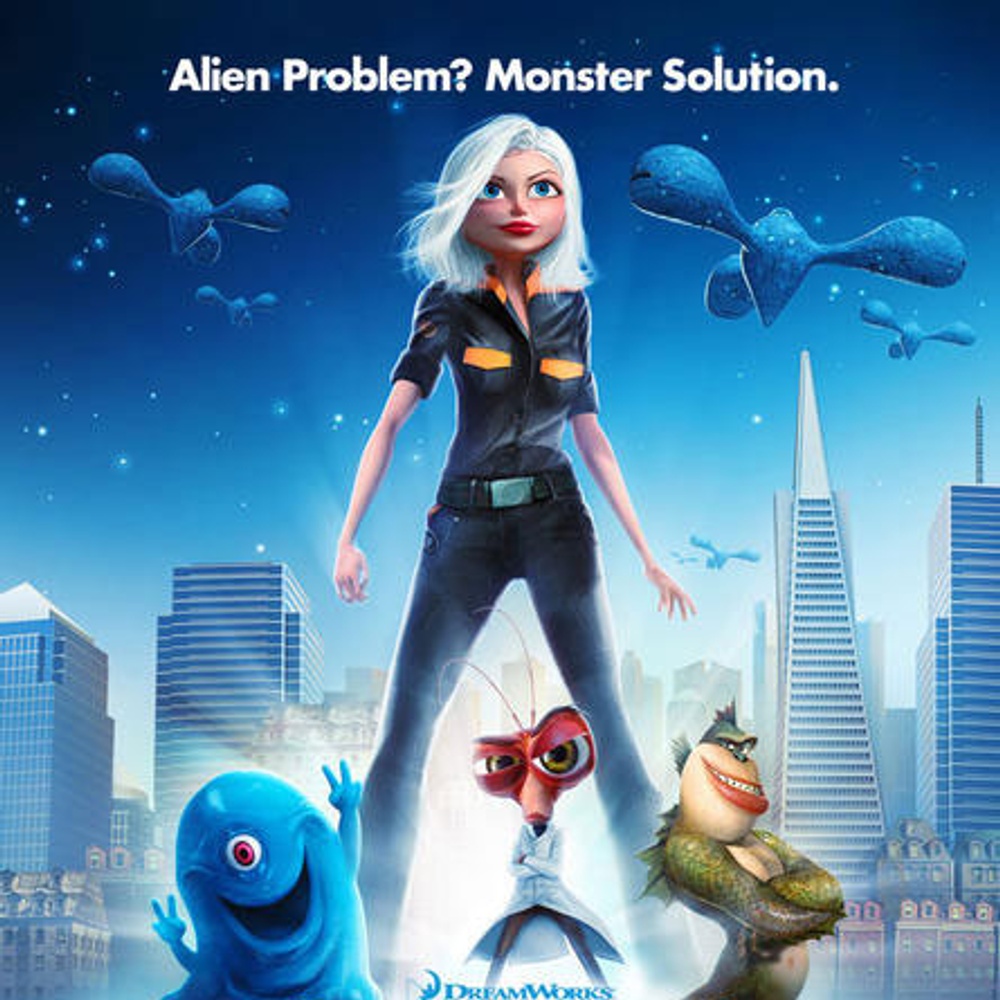 Galerie - Nouvelle affiche du film d'animation Monsters vs Aliens