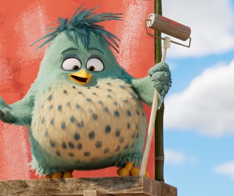 Une scène du film The Angry Birds Movie 2