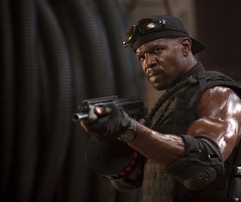 Une scène du film The Expendables