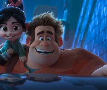 Une scène du film Ralph Breaks the Internet