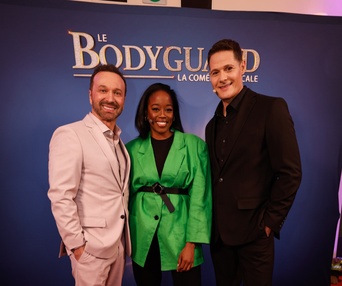 Soir de première pour Le Bodyguard