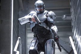 Une scène du film Robocop Une scène du film Robocop