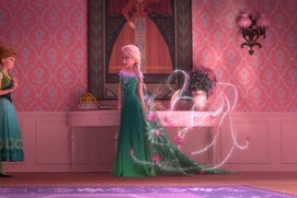 Une scène du film Frozen Fever