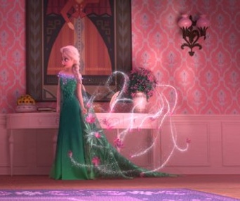 Une scène du film Frozen Fever
