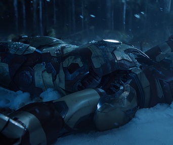 Une scène du film Iron Man 3