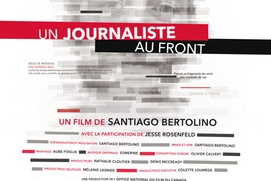 Affiche du film Un journaliste au front Affiche du film Un journaliste au front