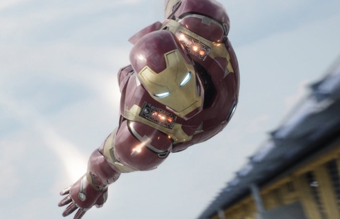 Une scène du film Captain America: Civil War