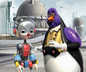 Scène du film Pinocchio 3000