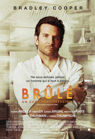 Affiche du film Brûlé - Un chef sous pression