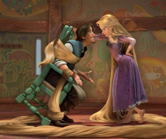 Une scène du film Tangled