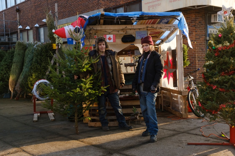 Une scène du film Sapin$