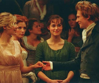 Scène du film Orgueil et préjugés