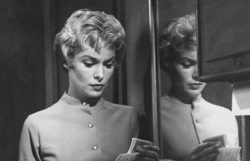 Janet Leigh dans le film Psycho