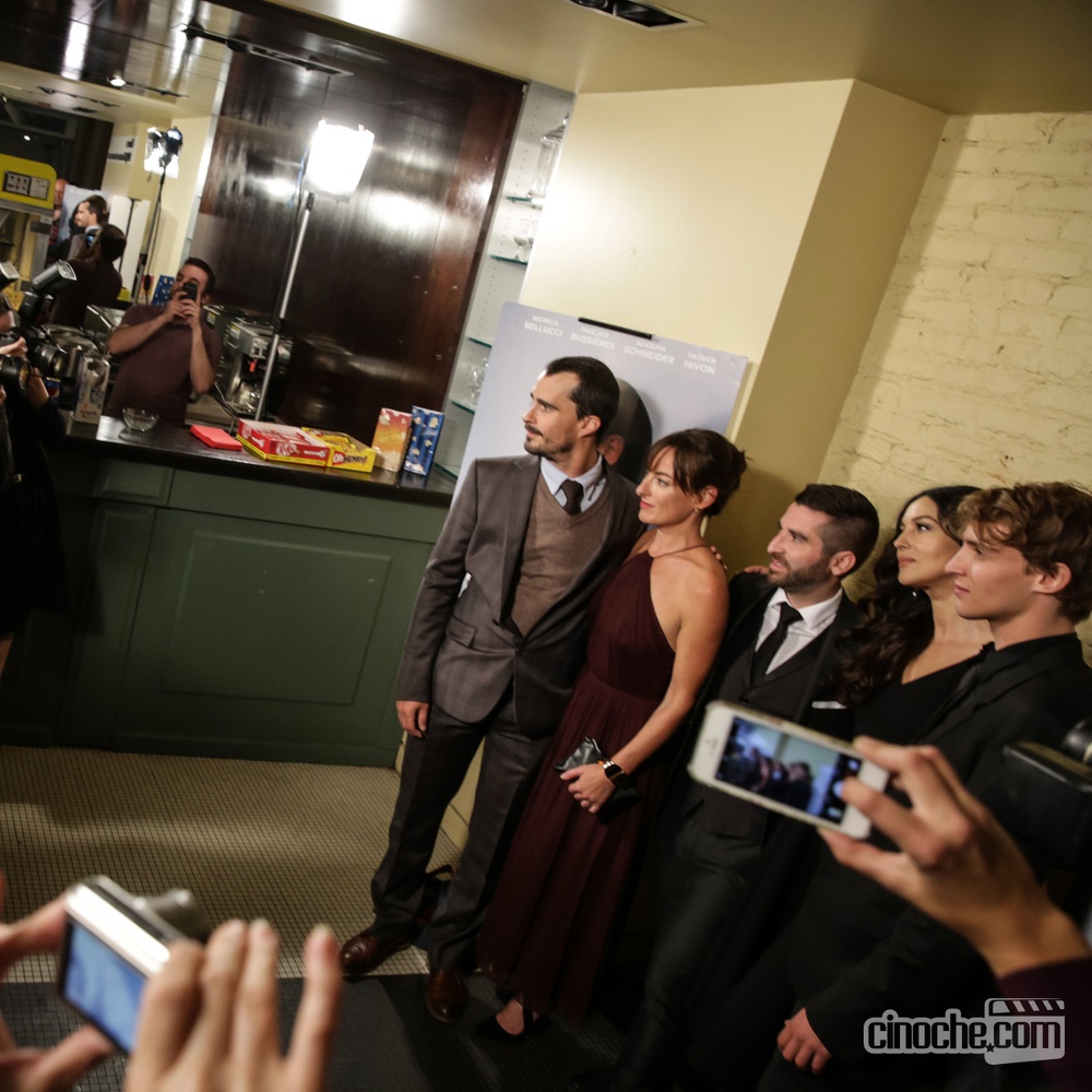 Sur le tapis rouge du film Ville-Marie
