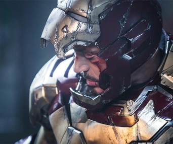 Une scène du film Iron Man 3