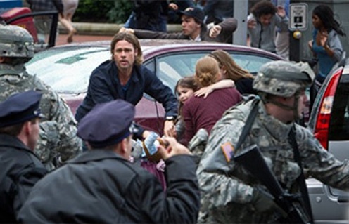 Brad Pitt dans World War Z