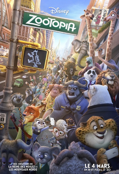 Affiche du film Zootopia