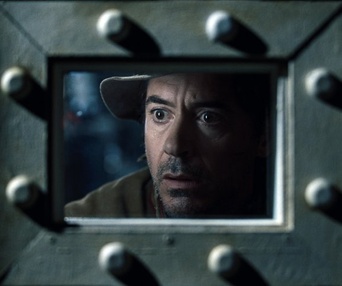 Une scène du film Sherlock Holmes: A Game of Shadows