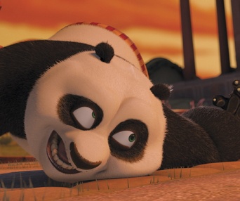 Scène du film Kung Fu Panda