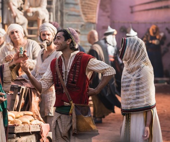 Une scène du film Aladdin