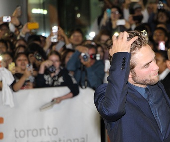Sur le tapis rouge du film Maps to the Stars