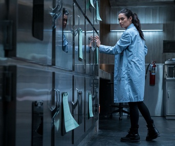 Une scène du film The Possession of Hannah Grace
