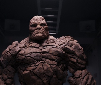Une scène du film Fantastic Four