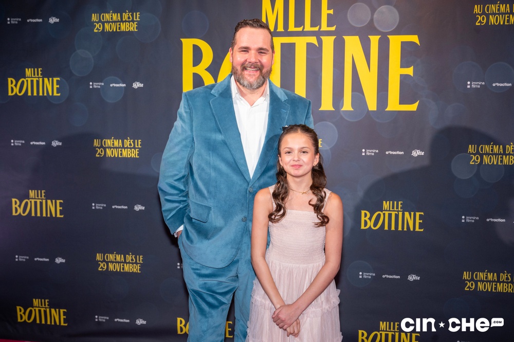 Tapis rouge du film Mlle Bottine