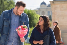 Une scène du film Un homme pressé