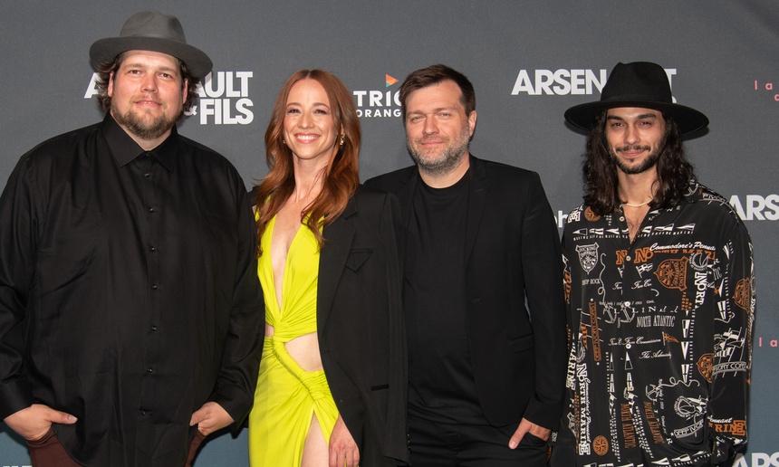 Tapis rouge du film Arsenault & Fils de Rafaël Ouellet